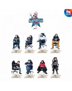 TRIBE KINGDOM Casual clothes gamer ver. Acrylic stand/FANTASTICS/8 sets