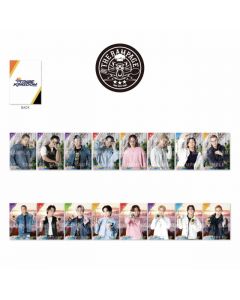 TRIBE KINGDOM Casual clothes & Glasses ver. Visual card/THE RAMPAGE/BLACK/All 16 types