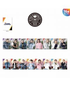 TRIBE KINGDOM Casual clothes & Glasses ver. Visual card/THE RAMPAGE/BLACK/16 sets