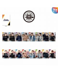 TRIBE KINGDOM Casual clothes & Glasses ver. Visual card/THE RAMPAGE/WHITE/16 sets