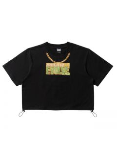 EVOLVE Cropped Tour T-shirt/BLACK