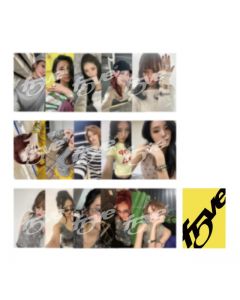 f5ve Magic Clock selfie Photo Card set of 3 / 15 types in total