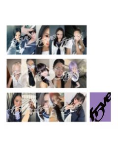 f5ve UFO selfie Photo Card set of 3 / 15 types in total