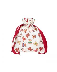 HOLIDAY 2023 EXILE TRIBE Drawstring purse with lemon flavored candy