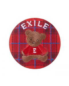 HOLIDAY 2023 Embroidered tin badge/EXILE