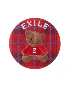 HOLIDAY 2023 Embroidered tin badge/EXILE