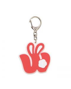 EASTER 2025 Initial rubber keychain/WOLF HOWL HARMONY