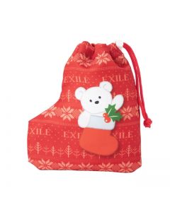 HOLIDAY 2025 Sock Drawstring Bag with Chocolate Crunch/EXILE