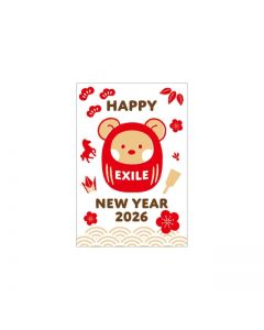 NEW YEAR 2026 New Year's Card Set of 3/EXILE