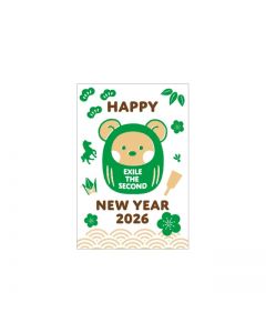 NEW YEAR 2026 New Year's Card Set of 3/EXILE THE SECOND