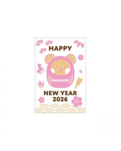 NEW YEAR 2026 New Year's Card Set of 3/FANTASTICS